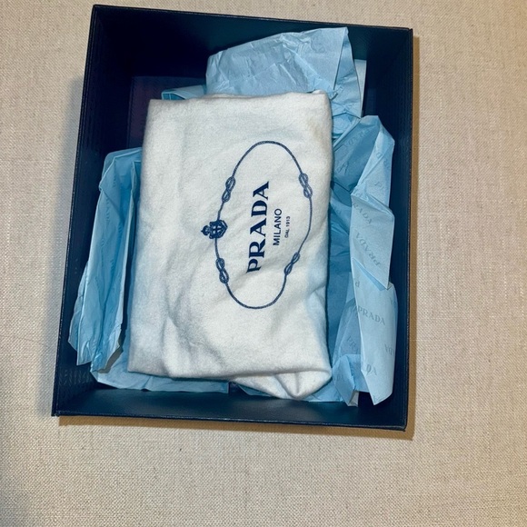 PRADA Small Leather Bag in Pink. Brand new from Saks Fifth Ave. - Picture 9 of 12